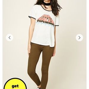 Brown leggings knit. Large. Halloween.